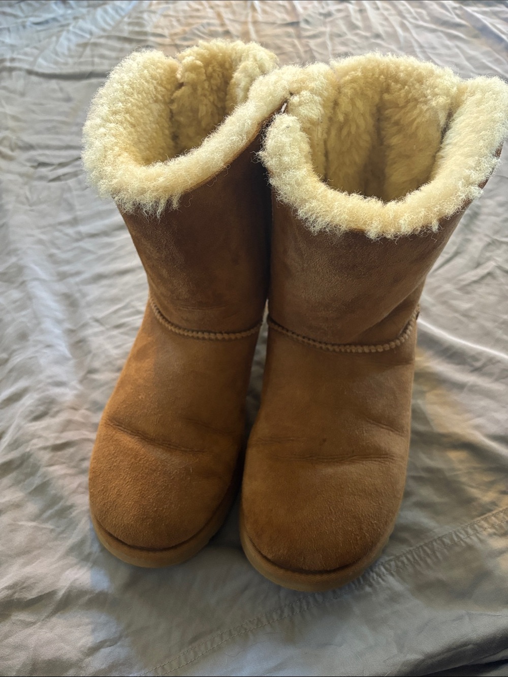 UGG Bailey Bow Boot Brown Cozy Winter Boots